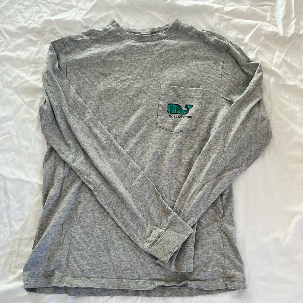 Vineyard Vines Football Long Sleeve T XS